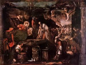Jacopo Tintoretto (Robusti) - Adoration of the Magi c. 1582