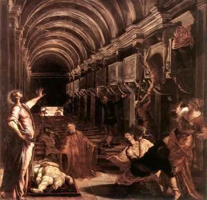 Jacopo Tintoretto (Robusti) - The Discovery of St Mark's Body 1562-66