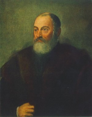 Jacopo Tintoretto (Robusti) - Portrait of a Man c. 1560