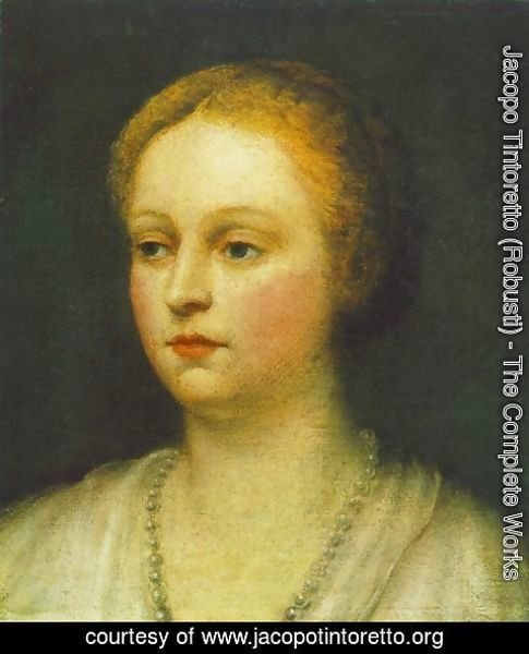 Jacopo Tintoretto (Robusti) - Portrait of a Woman