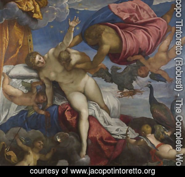 Jacopo Tintoretto (Robusti) - The Origin of the Milky Way 1570