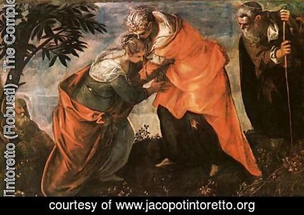 Jacopo Tintoretto (Robusti) - The Visitation c. 1588