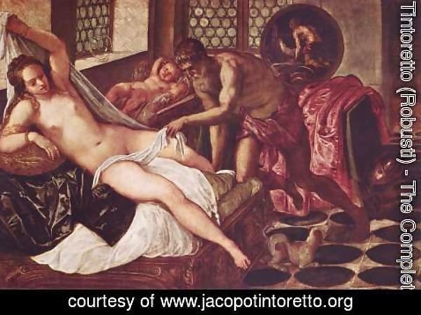 Jacopo Tintoretto (Robusti) - Vulcanus Takes Mars and Venus Unawares