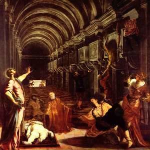 Jacopo Tintoretto (Robusti) - Finding of the Body of St. Mark (Ritrovamento del corpo di san Marco)