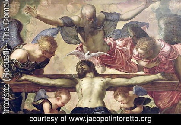 Jacopo Tintoretto (Robusti) - The Trinity