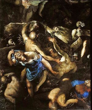 Jacopo Tintoretto (Robusti) - The Last Judgement, the Resurrection of the dead, 1546