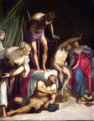 Saint Roch curing the Plague, c.1560 2