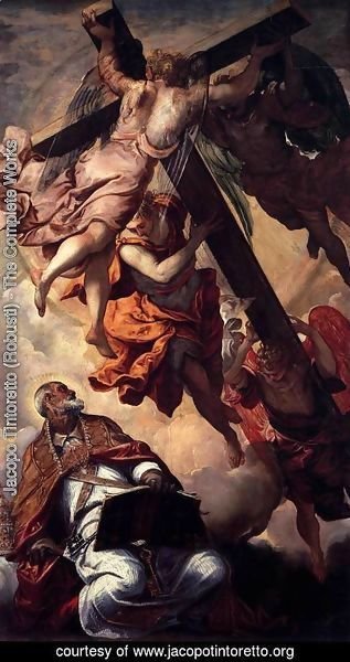 Jacopo Tintoretto (Robusti) - Apparition of the Cross to St Peter