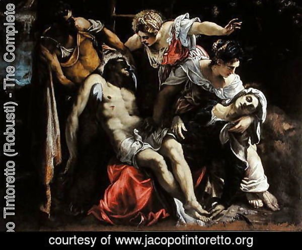 Jacopo Tintoretto (Robusti) - Deposition from the Cross