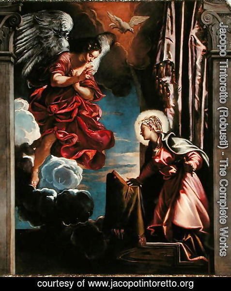 Jacopo Tintoretto (Robusti) - The Annunciation