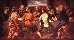 Jacopo Tintoretto (Robusti) - The Last Supper, mid 1540s