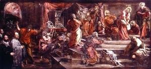 Jacopo Tintoretto (Robusti) - The Washing of the Feet