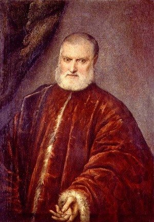 Jacopo Tintoretto (Robusti) - Portrait of Antonio Cappello