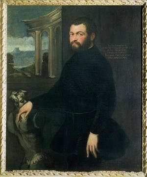 Jacopo Tintoretto (Robusti) - Jacopo Sansovino 1486-1570, originally Tatti, sculptor and State architect in Venice