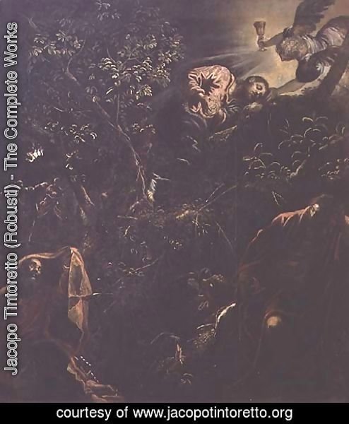 Jacopo Tintoretto (Robusti) - Christ in the Garden of Gethsemane