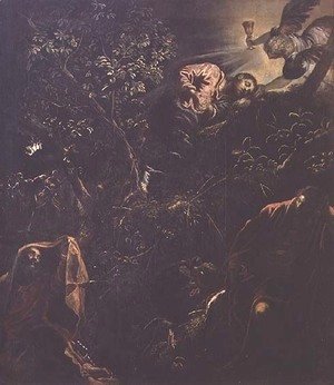 Jacopo Tintoretto (Robusti) - Christ in the Garden of Gethsemane