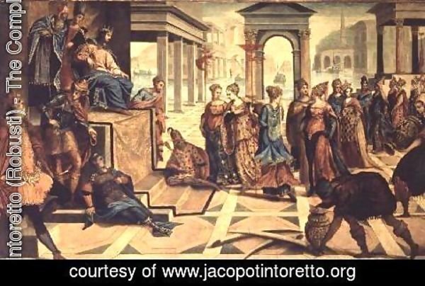 Jacopo Tintoretto (Robusti) - The Presentation of Jesus in the Temple