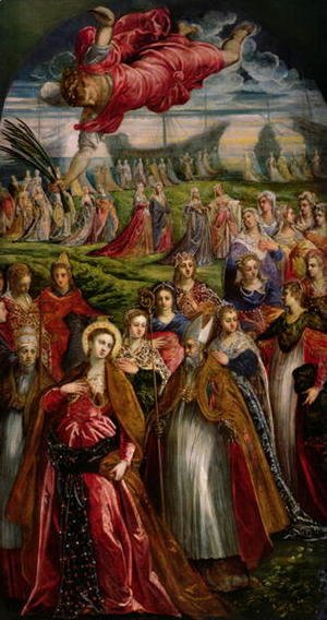 Jacopo Tintoretto (Robusti) - St. Ursula and the Eleven Thousand Virgins 2