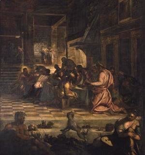 Jacopo Tintoretto (Robusti) - The Last Supper 4