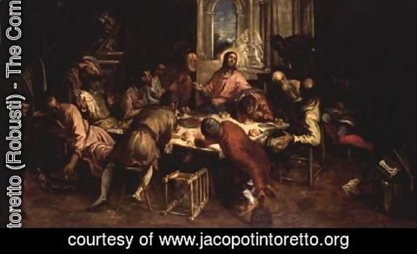 Jacopo Tintoretto (Robusti) - The Last Supper 5