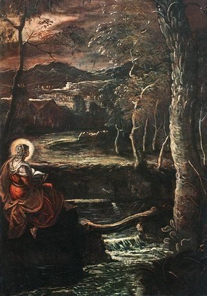 Jacopo Tintoretto (Robusti) - St Mary of Egypt