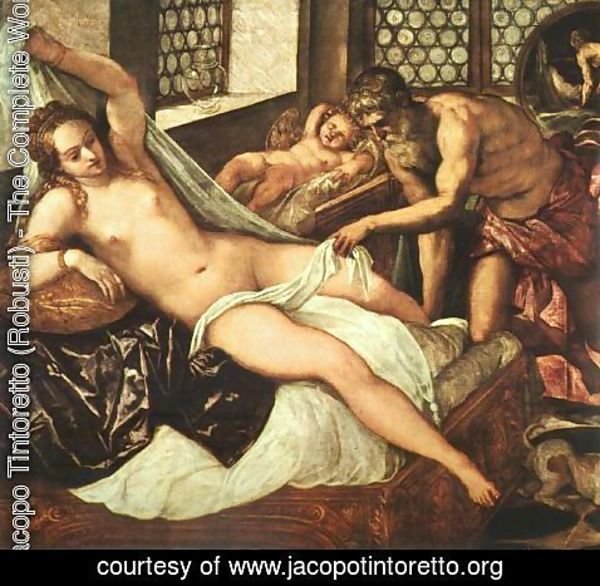 Jacopo Tintoretto (Robusti) - Venus, Vulcan and Mars