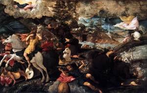 Jacopo Tintoretto (Robusti) - Conversion of Saint Paul