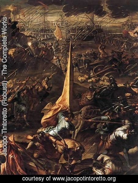 Jacopo Tintoretto (Robusti) - Conquest of Zara