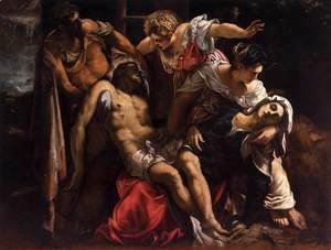 Jacopo Tintoretto (Robusti) - Lamentation over the Dead Christ