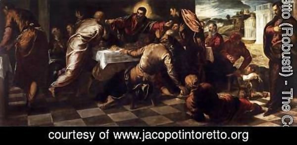 Jacopo Tintoretto (Robusti) - Last Supper 3