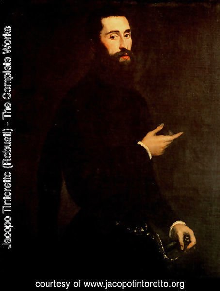 Jacopo Tintoretto (Robusti) - Portrait of a Genoese Nobleman