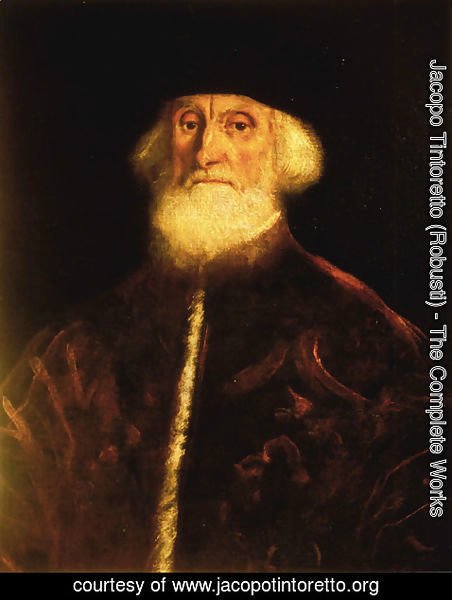 Jacopo Tintoretto (Robusti) - Portrait of Procurator Jacopo Soranzo