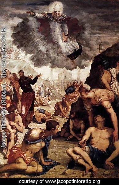 Jacopo Tintoretto (Robusti) - The Miracle of St Augustine