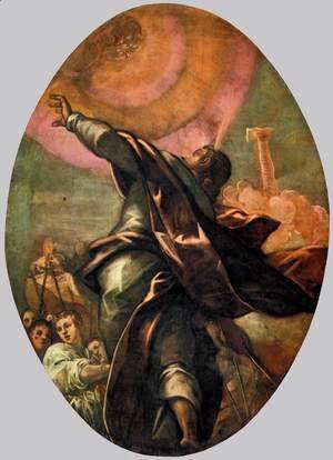 Jacopo Tintoretto (Robusti) - The Pillar of Fire