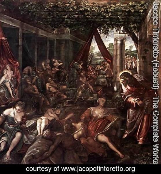 Jacopo Tintoretto (Robusti) - The Probatic Pool