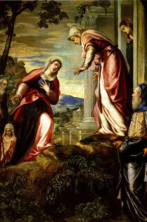 Jacopo Tintoretto (Robusti) - The Visitation 1