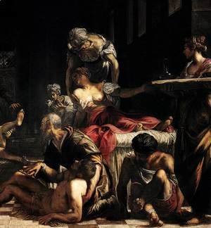 Jacopo Tintoretto (Robusti) - St Roch in the Hospital (detail 3)