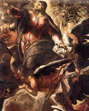 Jacopo Tintoretto (Robusti) - The Ascension (detail 2)