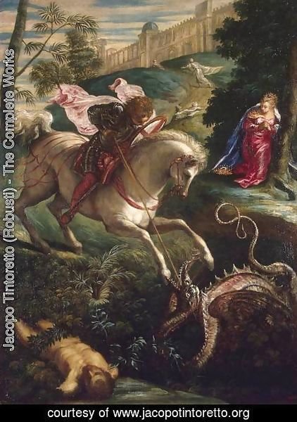 Jacopo Tintoretto (Robusti) - St George