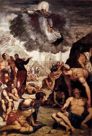 Jacopo Tintoretto (Robusti) - The Miracle of St Augustine 2