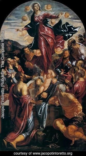 Jacopo Tintoretto (Robusti) - Assumption of the Virgin 2