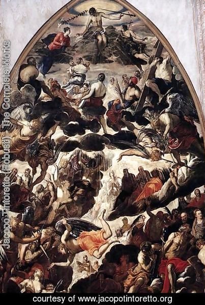 Jacopo Tintoretto (Robusti) - The Last Judgment (detail)