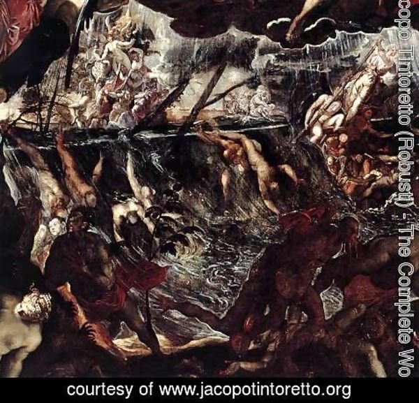 Jacopo Tintoretto (Robusti) - The Last Judgment (detail) 2