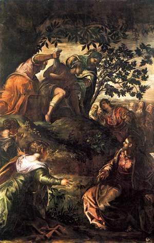 Jacopo Tintoretto (Robusti) - The Raising of Lazarus 2