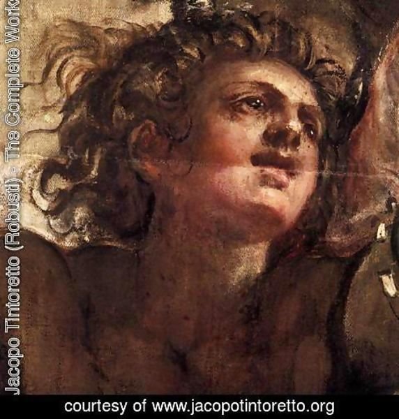 Jacopo Tintoretto (Robusti) - The Temptation of Christ (detail)