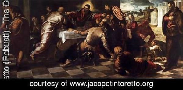 Jacopo Tintoretto (Robusti) - Last Supper 4