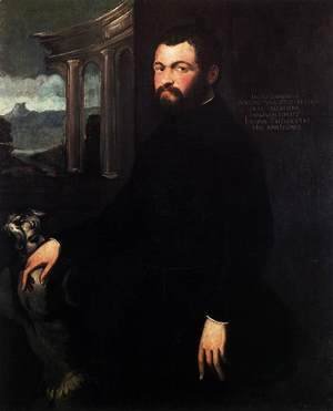 Jacopo Tintoretto (Robusti) - Portrait of Jacopo Sansovino 2