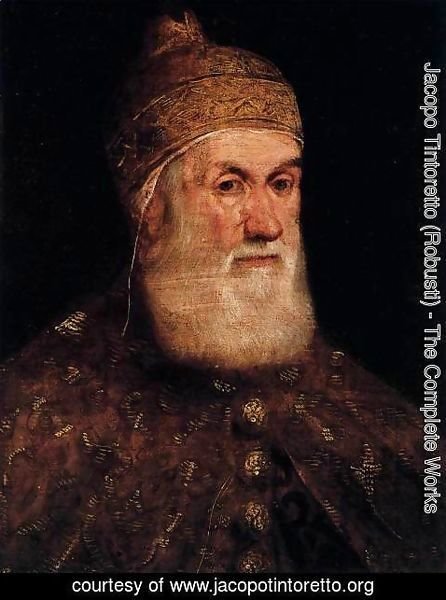 Jacopo Tintoretto (Robusti) - Portrait of Doge Girolamo Priuli 2