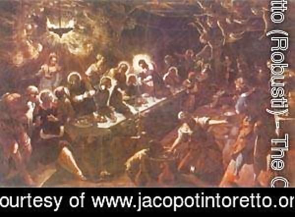 Jacopo Tintoretto (Robusti) - The Last Supper 1592-94 2