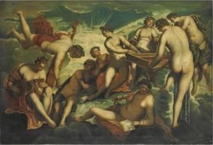 Jacopo Tintoretto (Robusti) - Le Nove Muse